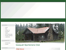 Tablet Screenshot of issaquahsportsmensclub.com